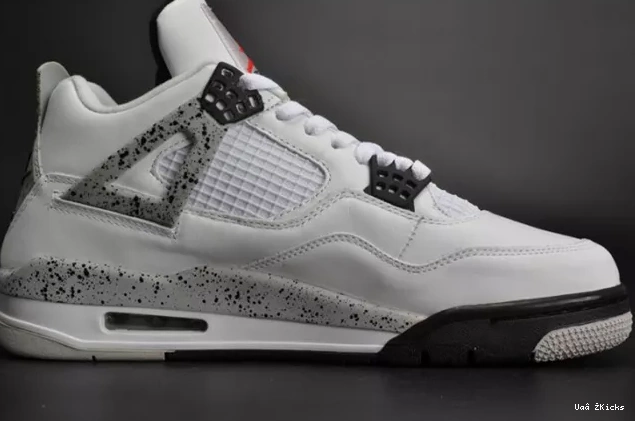 Cement” EyeCatching 4 Jordan  542 Air 840606-192 OG “White 0820